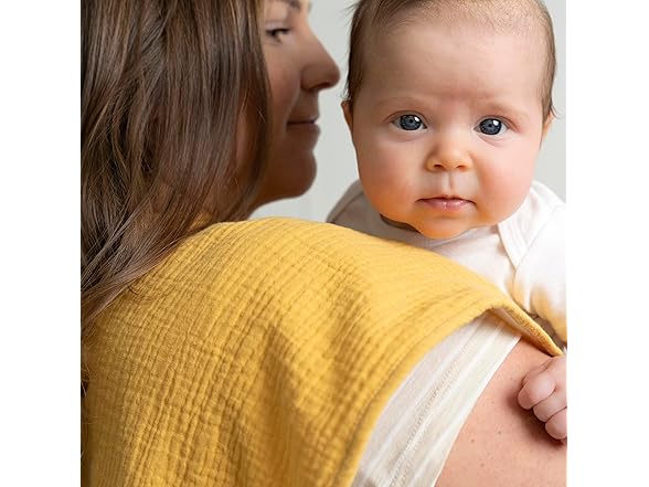 Gerber Gerber Baby Unisex Muslin Burp Cloths 6-Pack, Mul