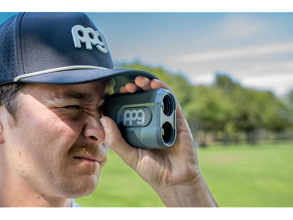 PPG A2 Rangefinder 1200 Yard Range, Golf Range Finder with 7X Magnification, Rec