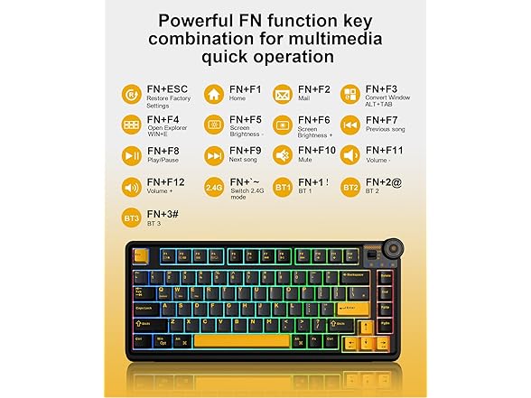 LEOBOG AU75 Wireless Mechanical Keyboard