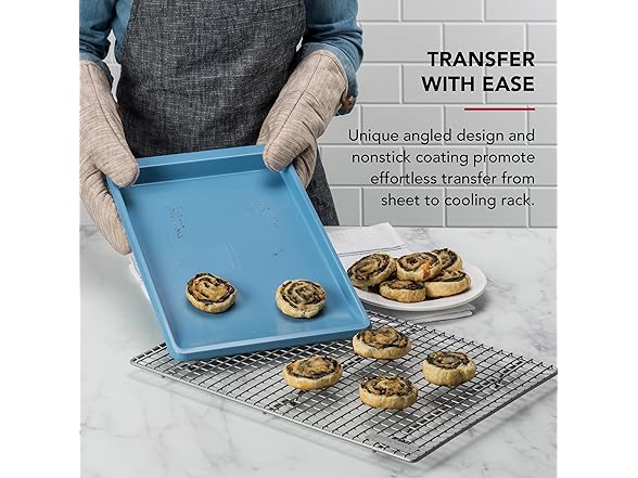 KitchenAid 10x15in Nonstick Aluminized Steel Cookie Slider