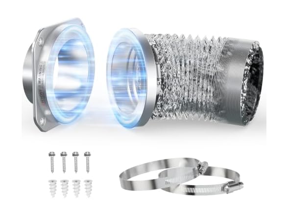 Jeevony Magnetic Dryer Vent Coupling