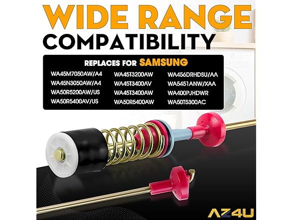 Samsung Washer Suspension Rod, 4pk