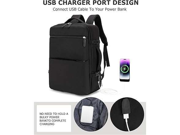 feilario 2 Piece Luggage Set