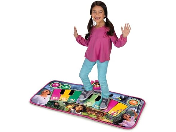 Disney Encanto Music Mat Kids Electronic Piano Dance Mat