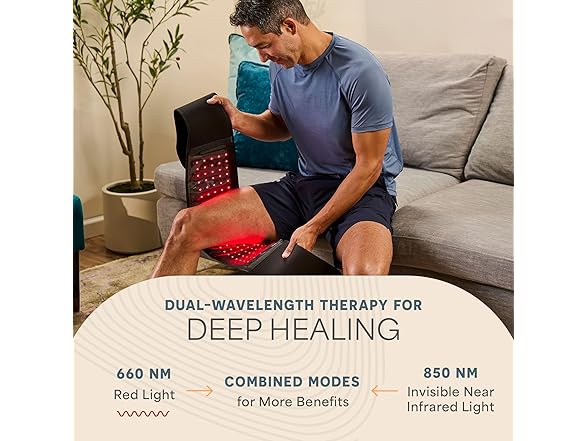 Lifepro Red Light Therapy Belt - 660nm & 850nm