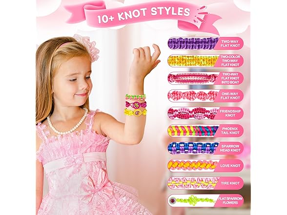 TQRAZ Friendship Bracelet Kit