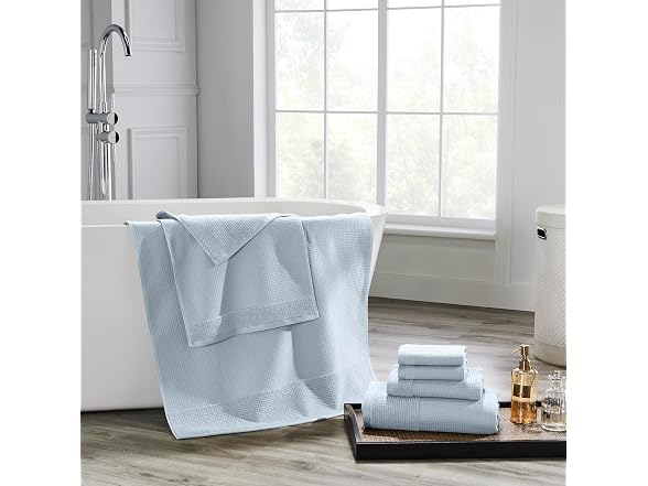 Modern Threads Waffle-Rib 6-Piece Towel Set