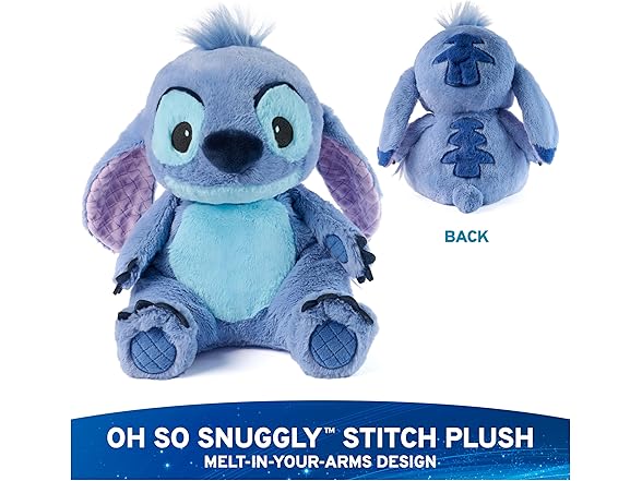GUND Disney Official Stitch Oh So Snuggly Plush