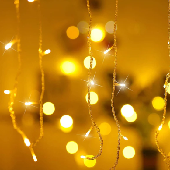 SonicGrace Icicle LED Light Strip – 10ft, 180 Lights - Gallery 6