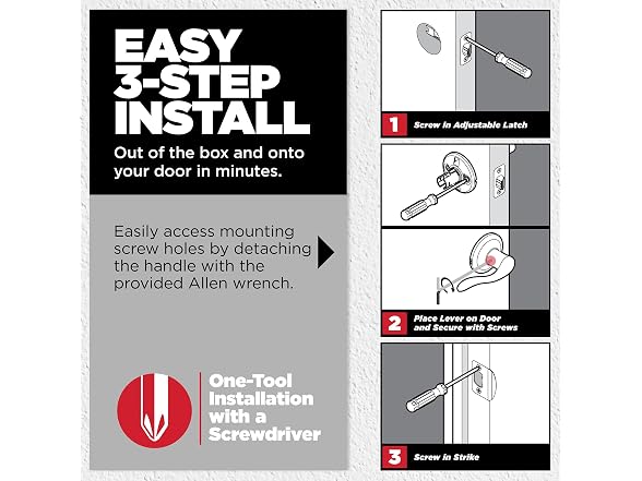 Kwikset Casey Interior Door Handle/Lock