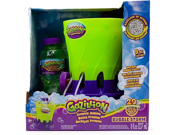 Gazillion Bubble Storm Bubble Making Machine
