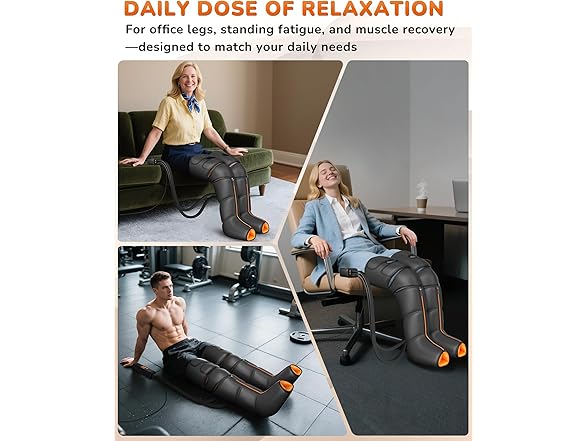 Leg Massager with Heat and Compression