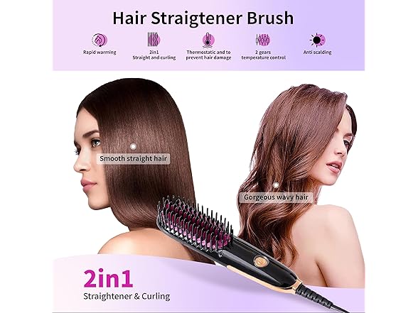 Doortian Mini Hair Straightening Iron