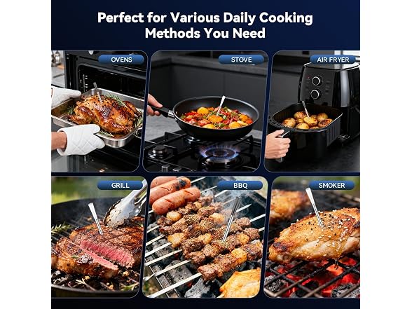 LPUSK B0HFX41BSG Smart Wireless Meat Thermometer
