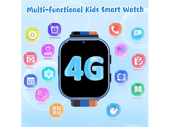 LINGLING CLUB 4G Kids Smartwatch Phone