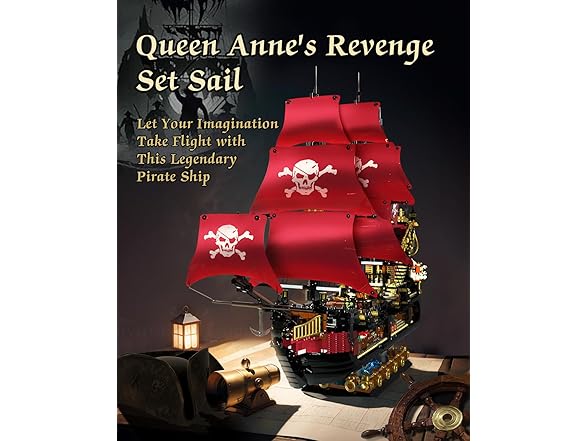 Adult Pirate Ship Building Kit