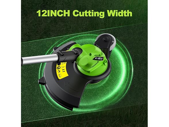 20V Electric String Trimmer, 2X 2.0Ah Battery