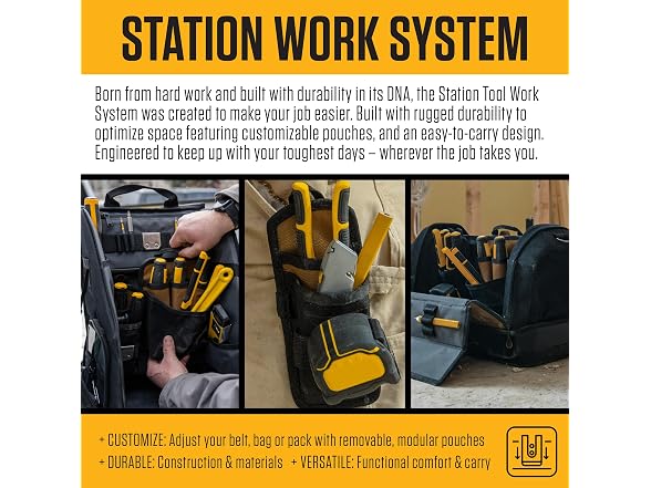 Carhartt Station Tool Pouches, Durable Organizer