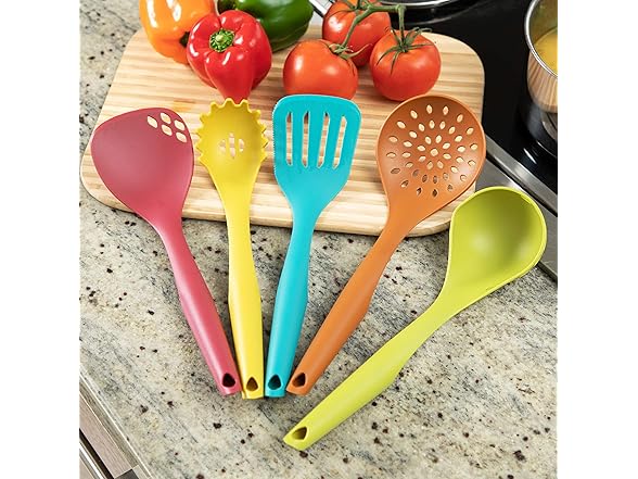 5-Piece Nylon Cooking Utensil Set