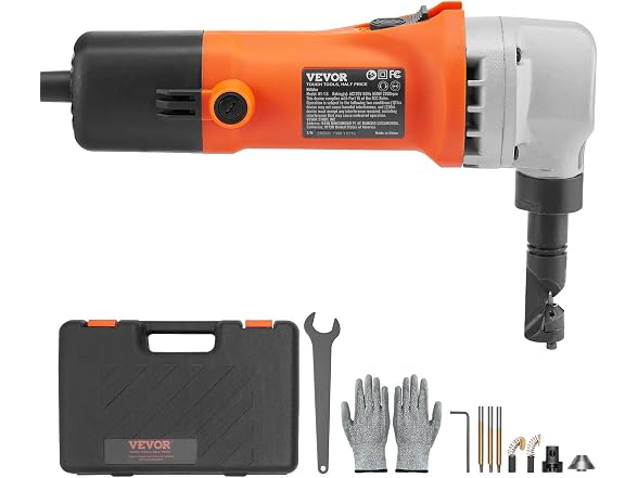 Sheet Metal Nibbler, 550W Powerful 2200 RPM High