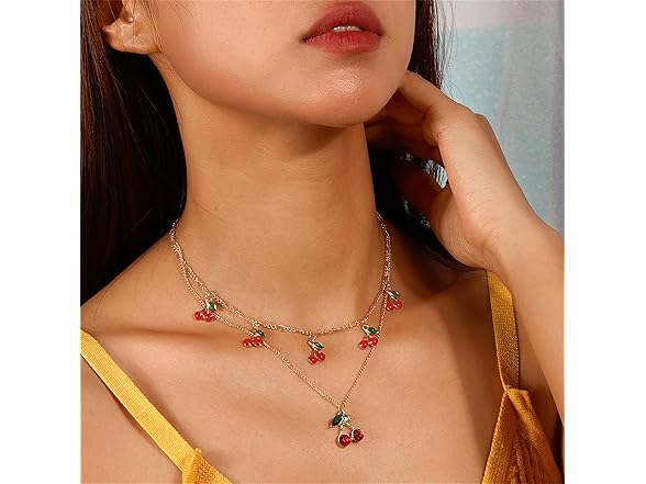 WETMT Cherry Necklace