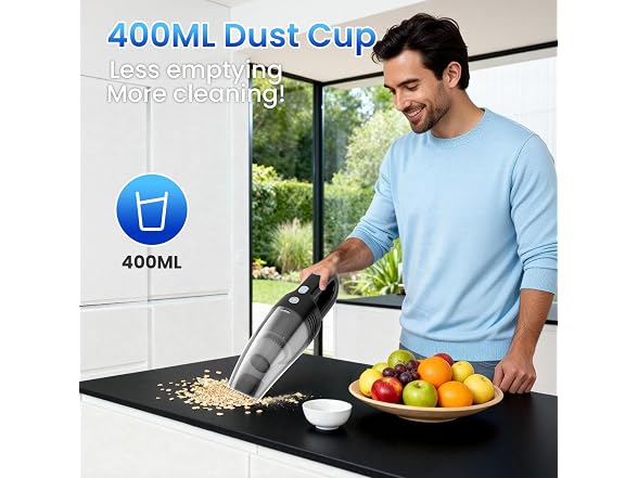 Loeeosu 11000Pa Handheld Car Vacuum