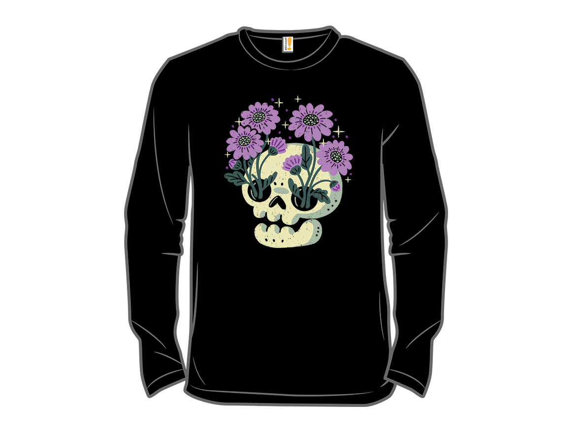 Skull with Purple Flowers - Gallery 13