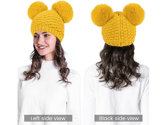 Livingston Women (OS) Winter Beanie Knit Soft Hats