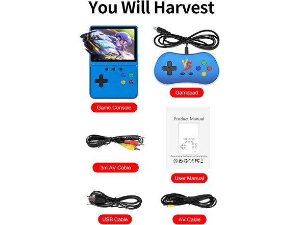 Retro Handheld Game Console 500 Games