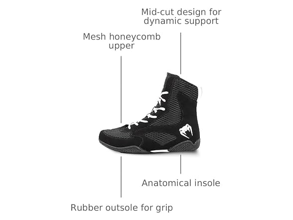 Venum Unisex High-Top Boxing Shoe