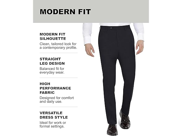 Dkny Men Modern High Performance Separates Pants