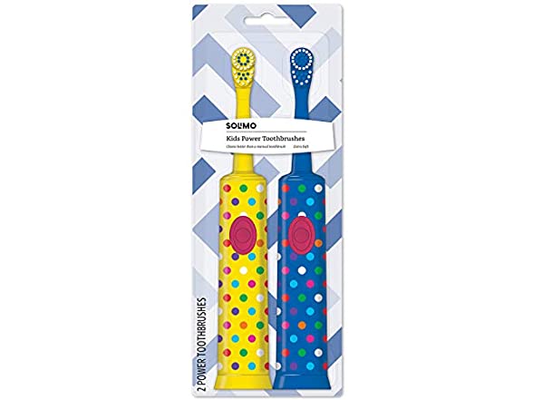 Solimo Kids Battery Powered Toothbrush