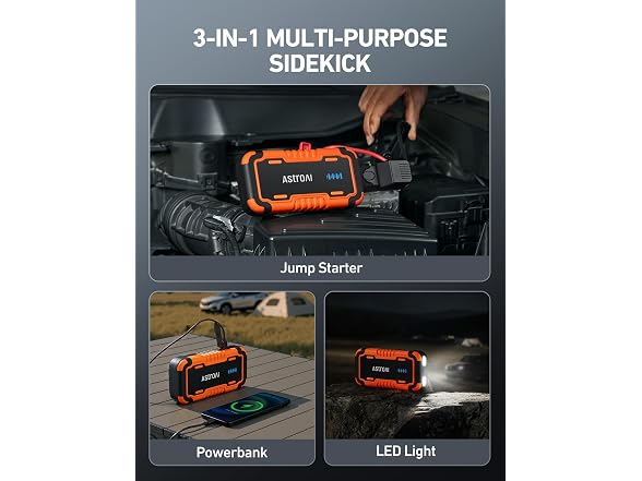 AstroAI P10 5000A Jump Starter Orange