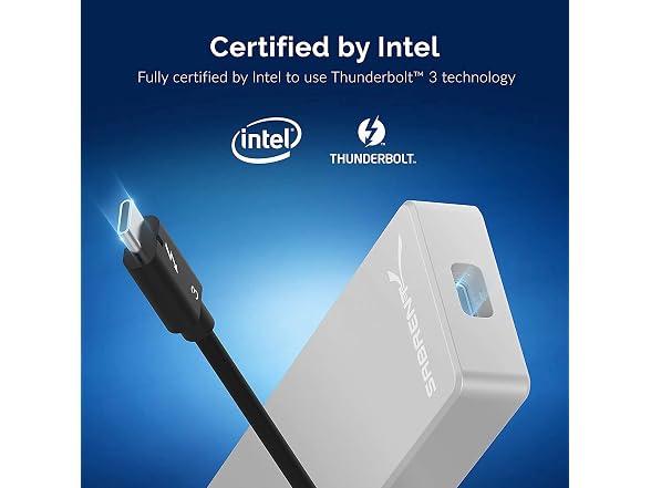 Thunderbolt 3 M.2 NVMe SSD Enclosure
