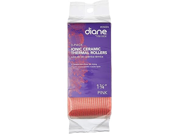 Diane D5024 Self Grip Rollers Ionic Ceramic