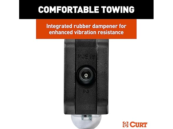 CURT 45935 Adjustable Trailer Hitch Ball Mount