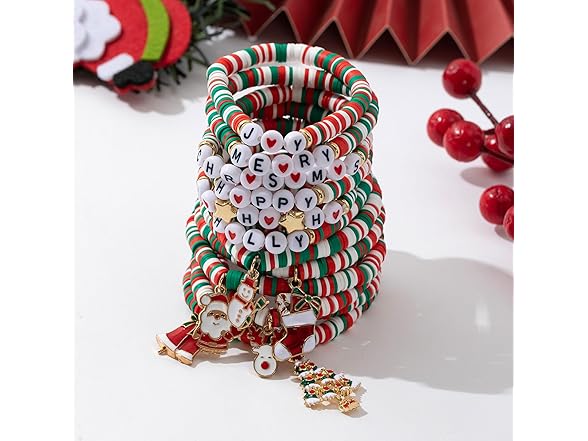 meosked Y2k Heishi Stackable