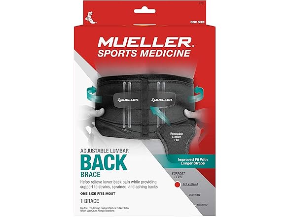 MUELLER Adjustable Lumbar Back Brace