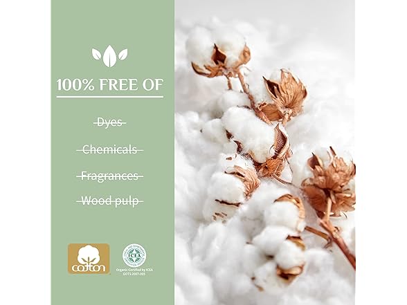 Organyc 100% Certified Organic Makeup Pads