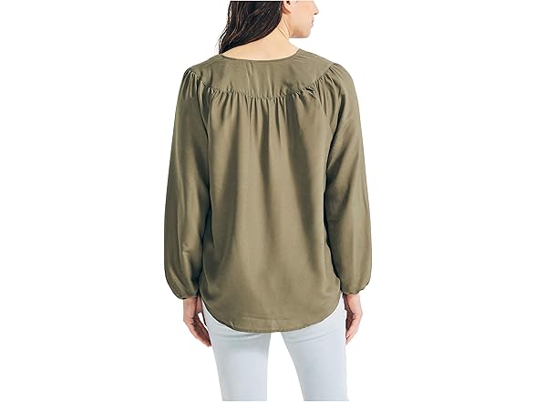 Nautica Women's Urban Camo Shirt (XL)
