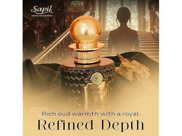 Sapil Royale Oud Eau de Parfum 3.4oz