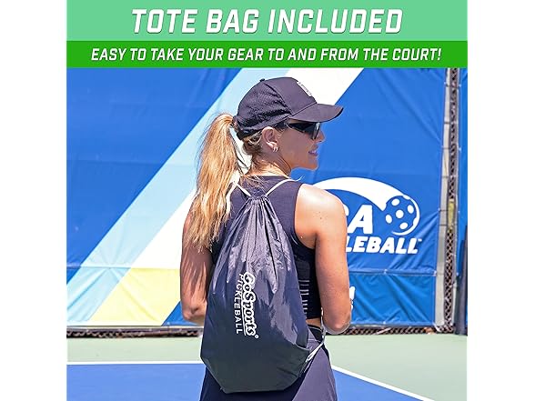 GoSports Pickleball Set with 4 Paddles