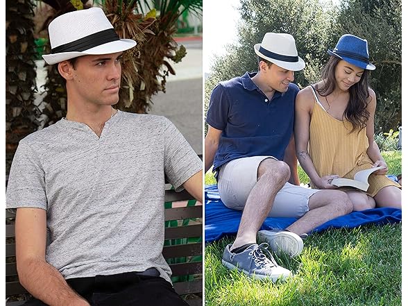  Simplicity Beach Sun Hat Men Ganster Fe