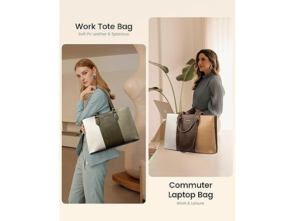 LOVEVOOK Laptop Tote Bag 2