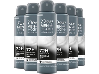 $19.99, Was $26.99, 25% Off! 6 Pack Dove Men+Care Invisible Dry dealfomo