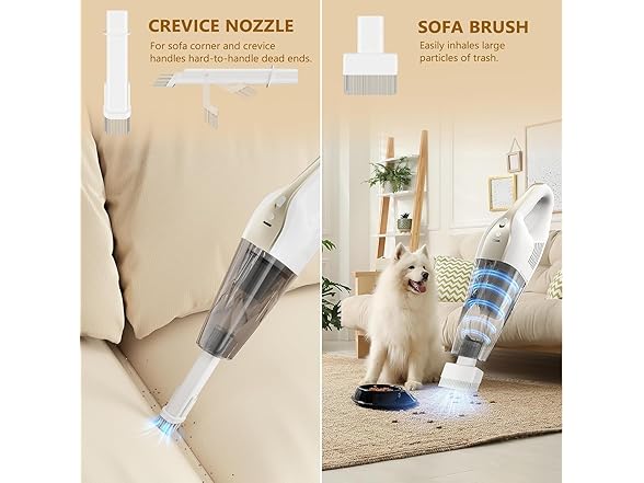 MYUAKO Cordless Handheld Vacuum Cleaner