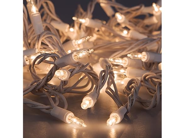 612 Vermont 100 Clear Christmas Lights