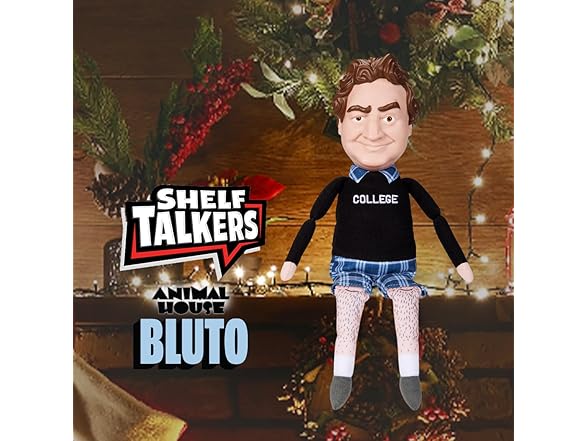 Shelf Talkers 12" Talking Plush Bluto