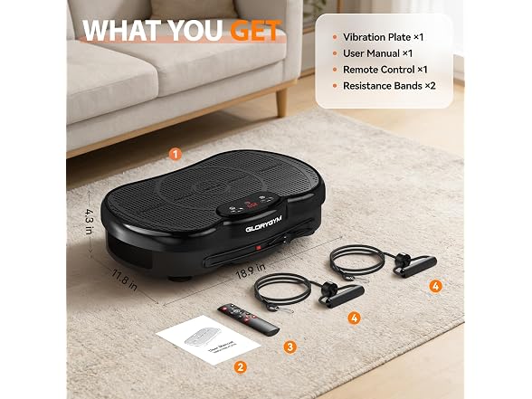 Glorygym Vibration Plate