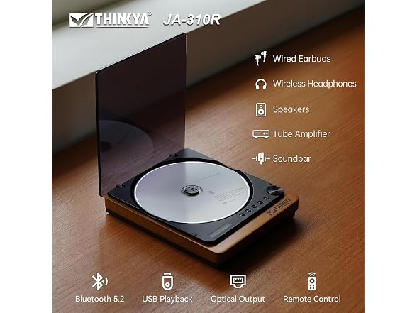 THINKYA JA-310R Bluetooth CD Player